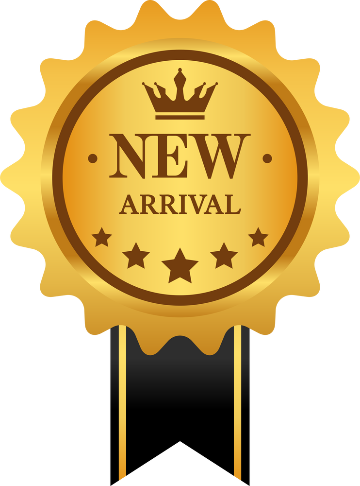 New arrival gold badge